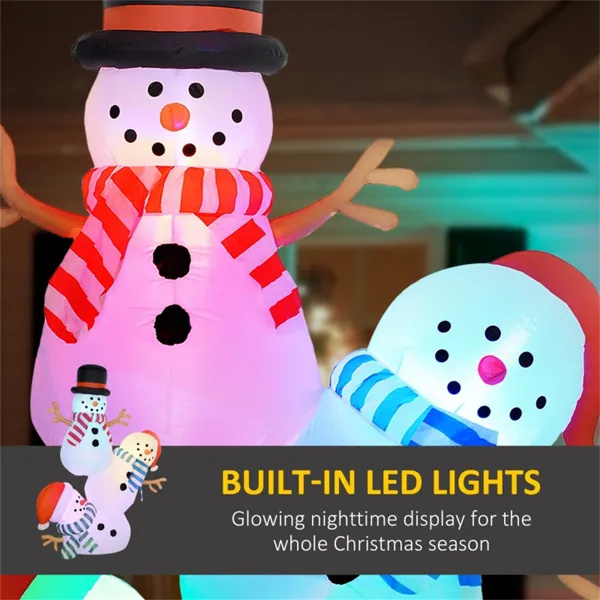 Christmas Snowman Holiday Ornament - Image 5