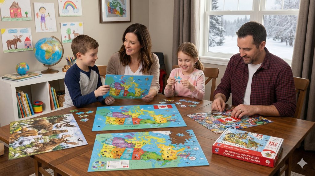 Educational Jigsaw Puzzles Canada