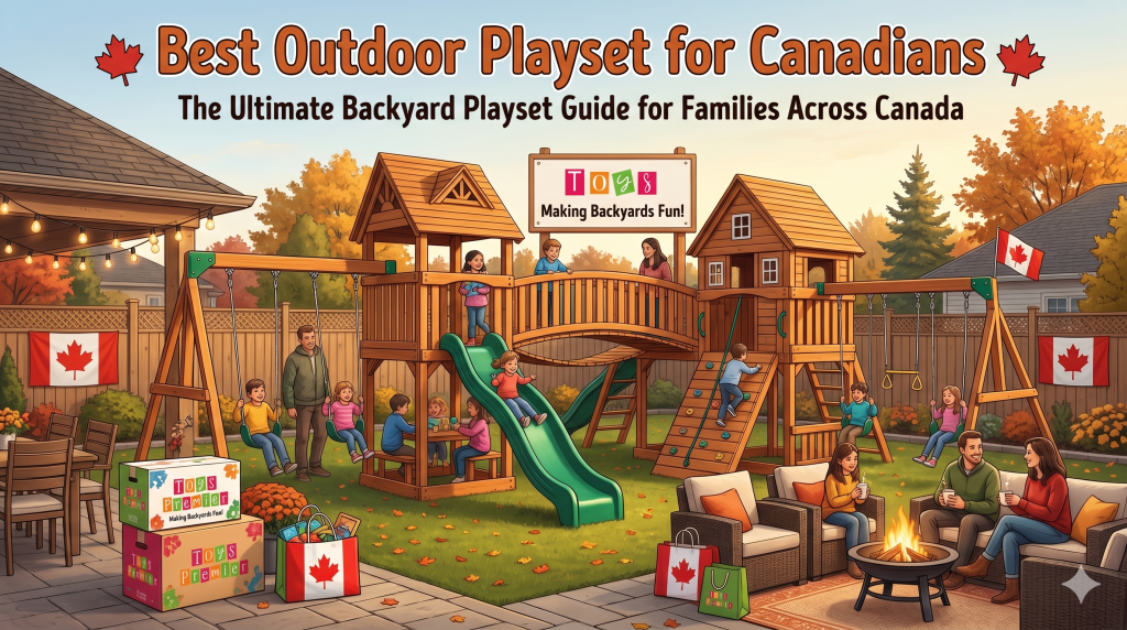 Best Outdoor Playset for Canadians, The Ultimate Backyard Playset Guide for Families Across Canada