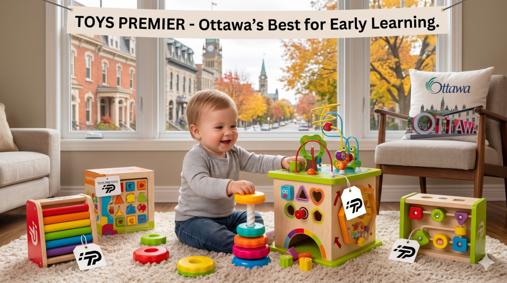 create image , Halifax base , make it very cozy and friendly add Toys Premier to image