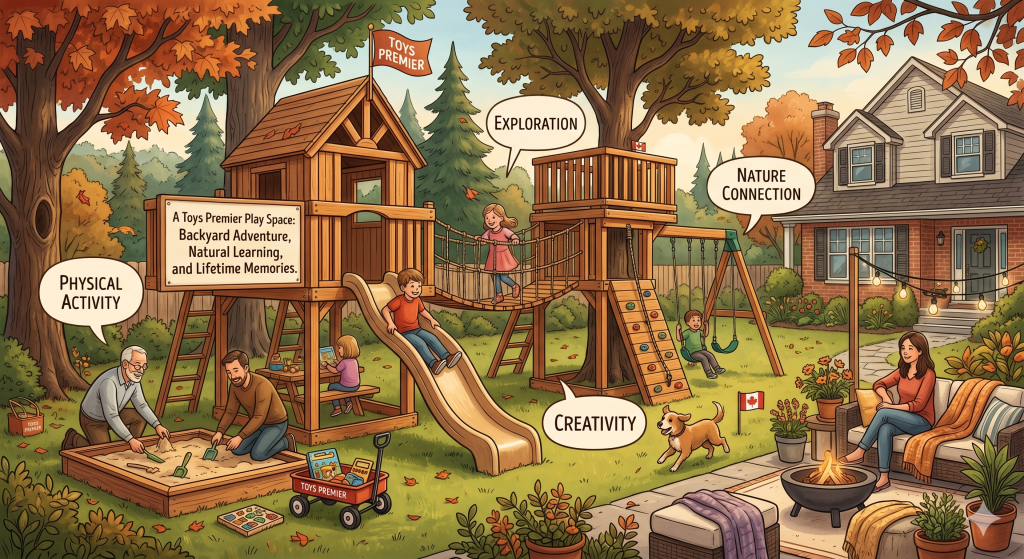 Backyard Playground and Importance, Why Every Canadian Family Should Consider Outdoor Play Spaces